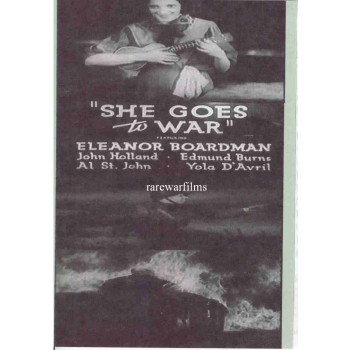 She Goes to War  1929 WWI